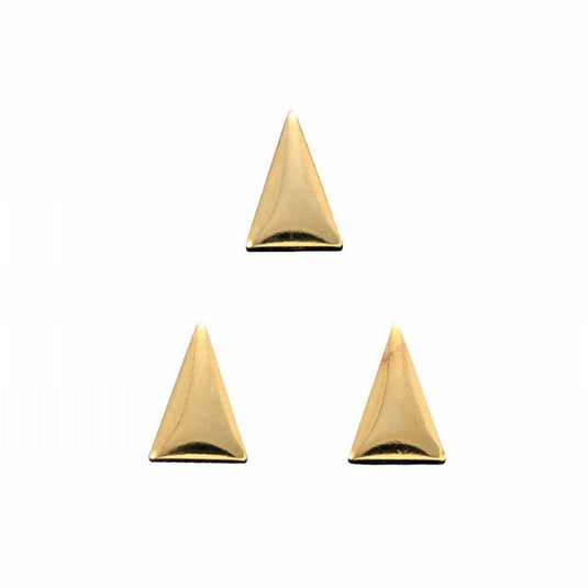 Clou Sharp Triangle 4x2mm Gold (100pcs)