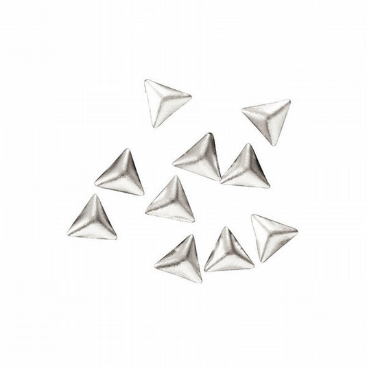 Capri 3D Triangle 3mm Silver (100 pcs)