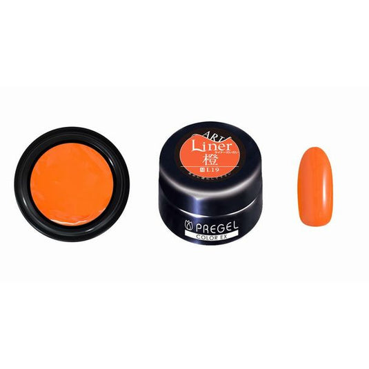 PREGEL Liner Series (Specialized for Art) M CEL19 Liner Orange 3g/4g