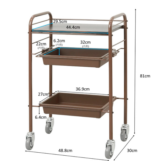 Utility Wagon SP 3BOX (with casters) (3 color choices)