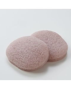 SMART COLLECTION  Konjac Sponge Lycopene (Coral Pink) Ingredient extracted from tomato Keeping your skin moist 2 pcs