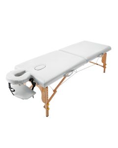 Lightweight Wooden Folding Bed EB-03DX White